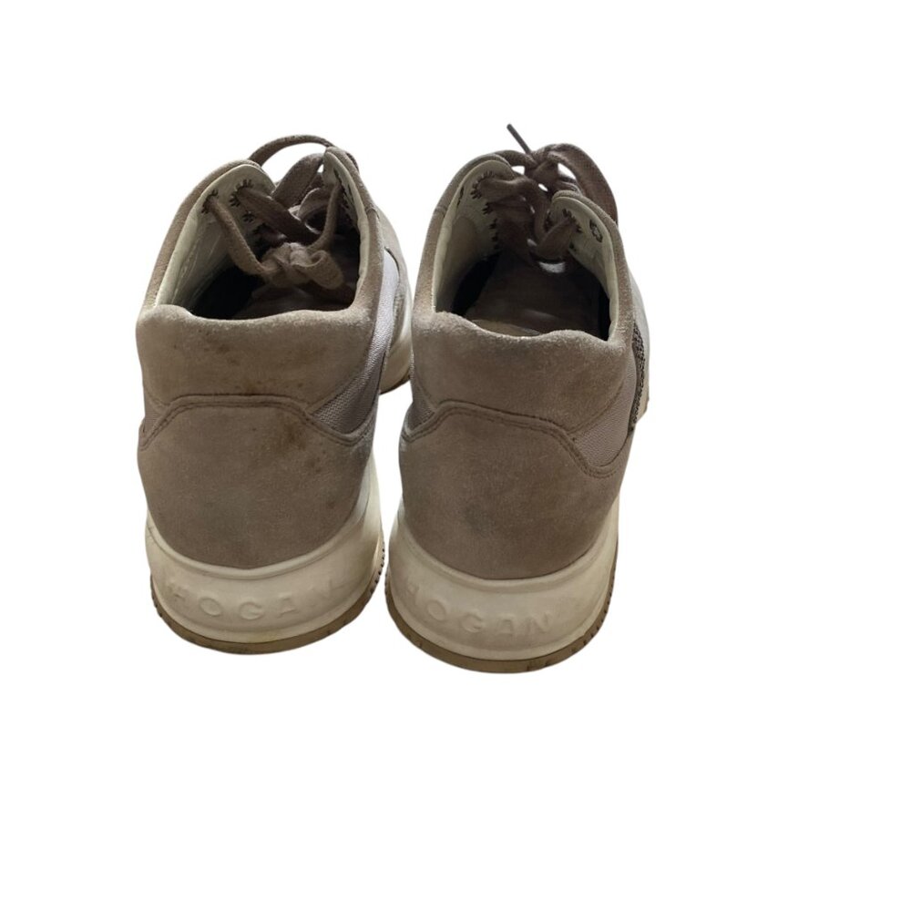 Hogan Interactive Crystal Embellished Beige Nude … - image 4